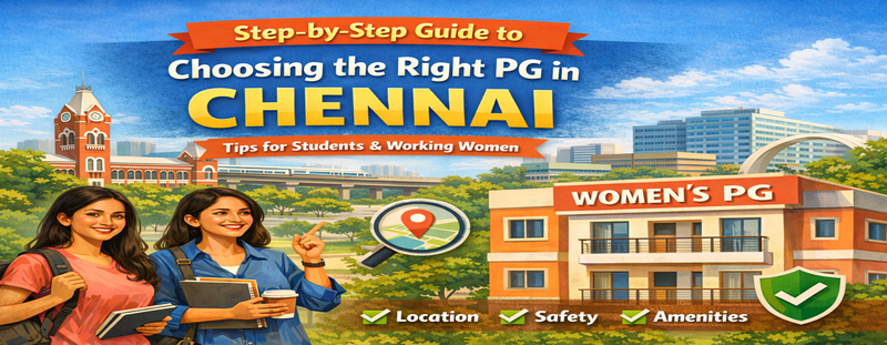 Step-by-Step Guide to Choosing the Right PG in Chennai